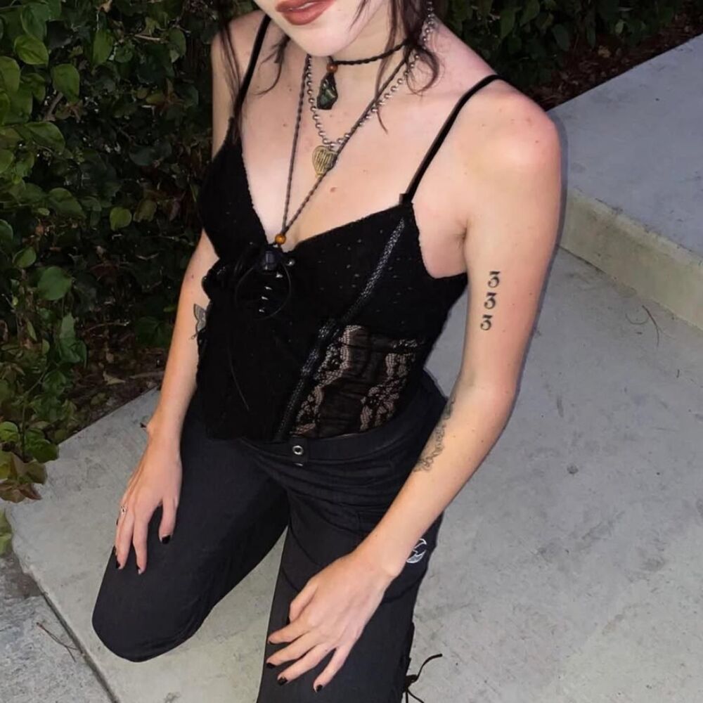 Unbranded Women's Black Blouse